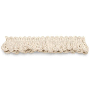 Fiji Looped Fringe Vanilla 63110 by Schumacher Trim