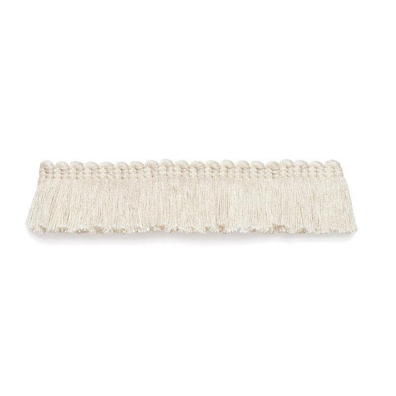Biarritz Ruche Vanilla 63123 by Schumacher Trim Plein Air Trimmiings - Fabric Carolina -
