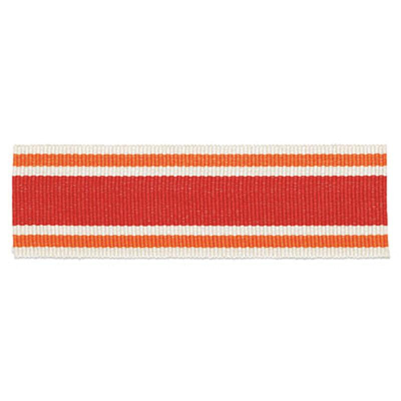 Cabana Braid Coral 63132 by Schumacher Trim Plein Air Trimmings - Fabric Carolina -
