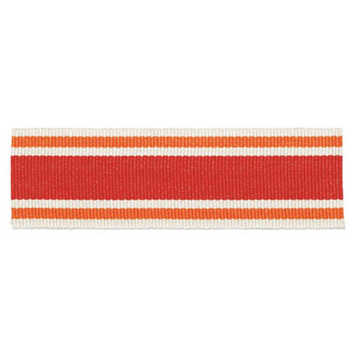 Cabana Braid Coral 63132 by Schumacher Trim Plein Air Trimmings - Fabric Carolina -