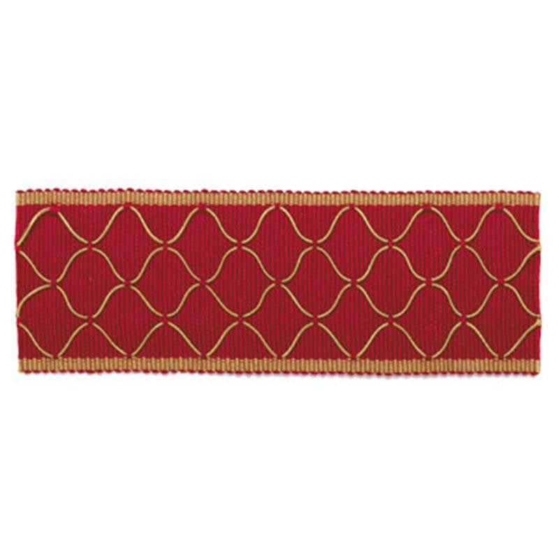 Kent Braid Currant 63171 by Schumacher Designer Trim Somerset - Swanky Fabrics -