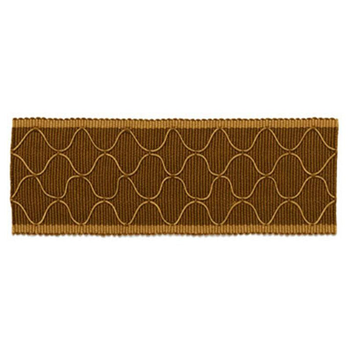 Kent Braid Mocha 63172 by Schumacher Trim Somerset - Fabric Carolina -