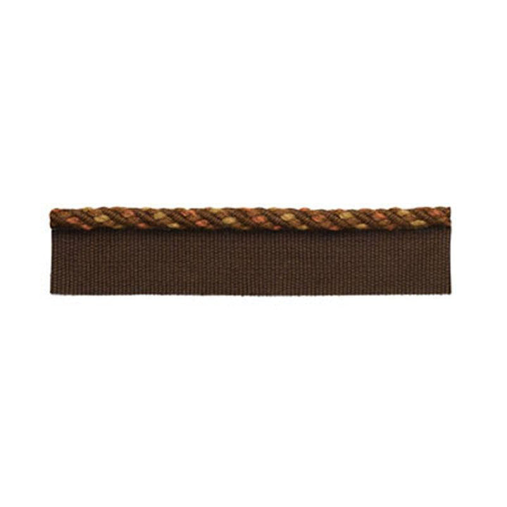 Preston Lipcord Mocha 63231 by Schumacher Designer Trim Somerset - Swanky Fabrics -
