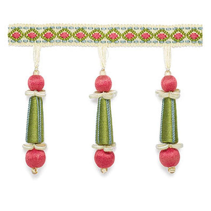Addington Molded Tassel Fringe Bloom 63281 by Schumacher Trim Somerset - Fabric Carolina -