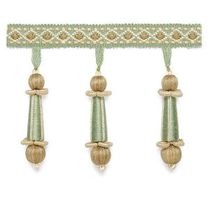 Addington Molded Tassel Fringe Mineral 63282 by Schumacher Trim