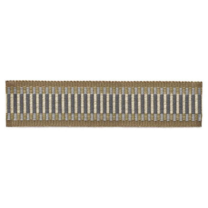 Litchfield Braid Moonstone 63335 by Schumacher Trim Somerset - Fabric Carolina -