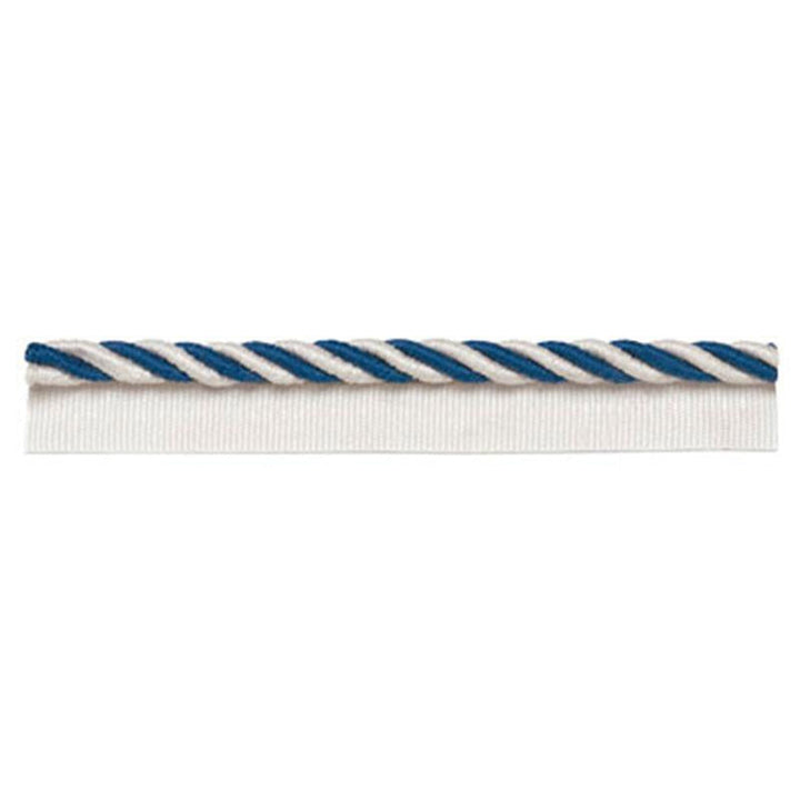 Capri Lipcord Marine 63350 by Schumacher Designer Trim Plein Air Trimmings - Swanky Fabrics -
