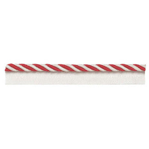 Capri Lipcord Coral 63352 by Schumacher Trim