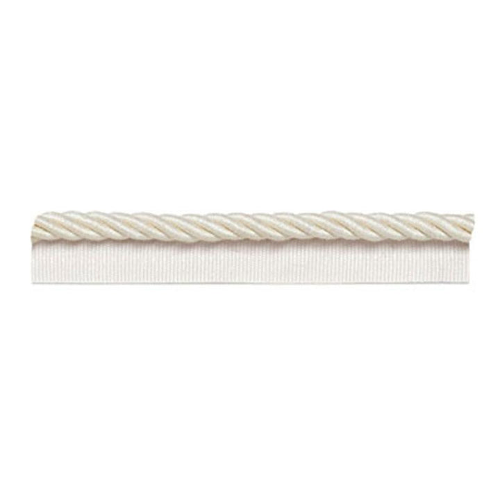 Capri Lipcord Vanilla 63355 by Schumacher Trim Plein Air Trimmings - Fabric Carolina -