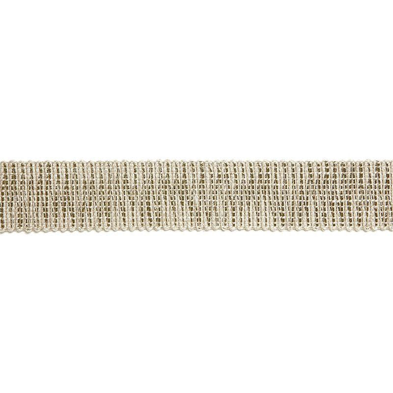 Margaux Braid Linen 65350 by Schumacher Trim Au Naturel Trimmings - Fabric Carolina -