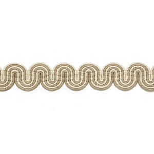 Sabine Braid Blanc / Linen 65360 by Schumacher Trim