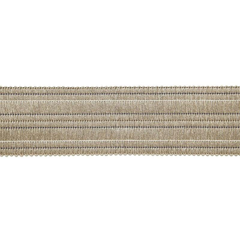 Vincent Linen Braid Chanterelle 65401 by Schumacher Trim Au Naturel - Fabric Carolina -