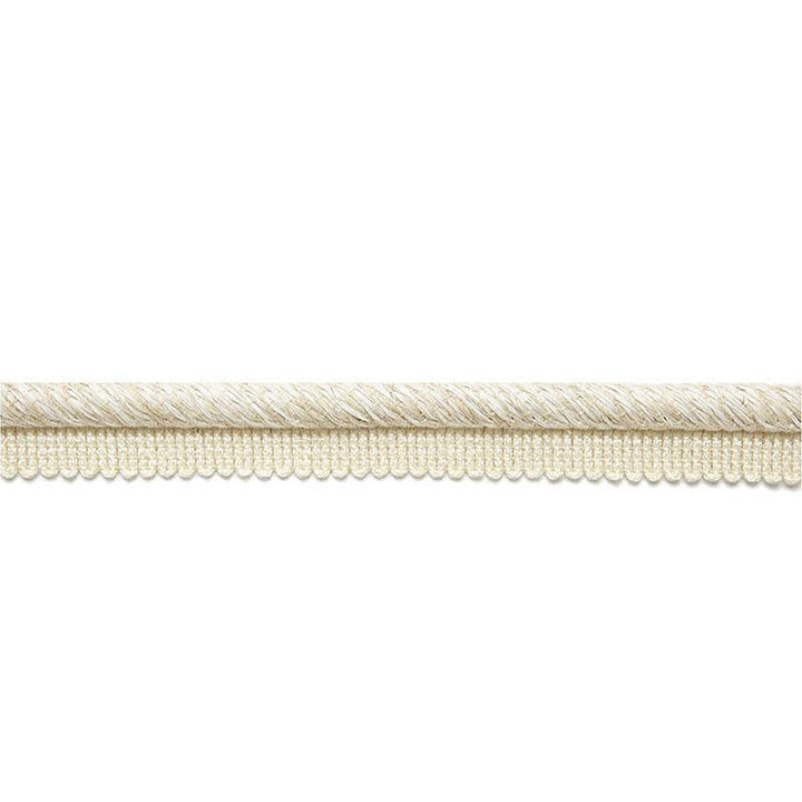 Edmond Linen Lipcord Oat 65410 by Schumacher Trim Au Naturel - Fabric Carolina -