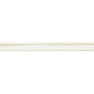 Aimee Linen Lipcord Blanc 65430 by Schumacher Trim