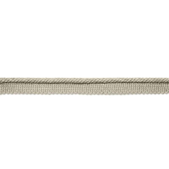 Aimee Linen Lipcord Greige 65432 by Schumacher Trim Au Naturel - Fabric Carolina -