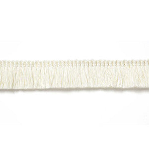 Zoe Linen Ruche Blanc 65440 by Schumacher Trim