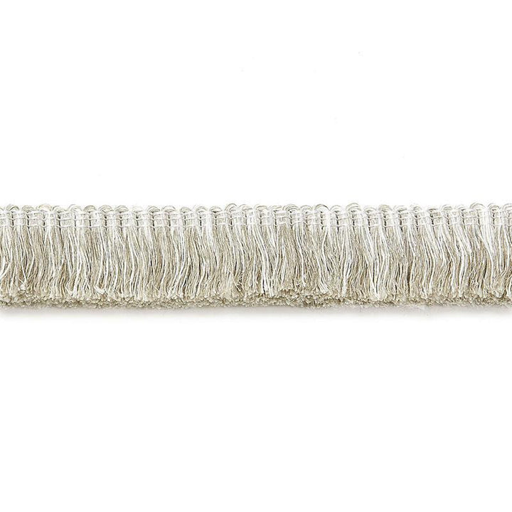 Zoe Linen Ruche Flax 65441 by Schumacher Trim Au Naturel - Fabric Carolina -