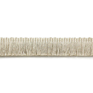 Zoe Linen Ruche Greige 65442 by Schumacher Trim