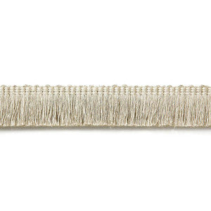 Zoe Linen Ruche Greige 65442 by Schumacher Trim