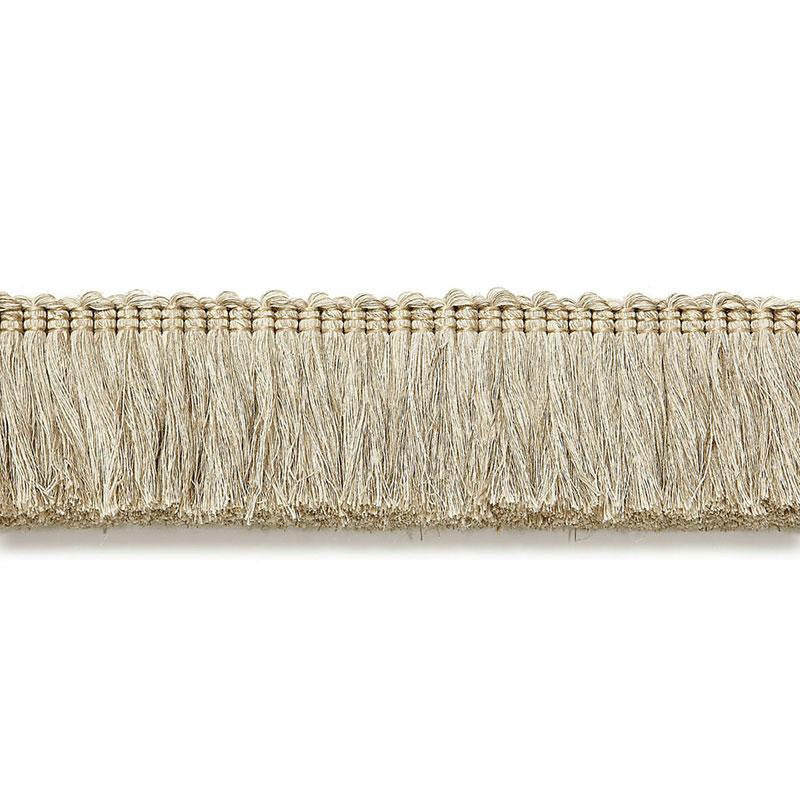 Anton Linen Ruche Natural 65451 by Schumacher Trim Au Naturel - Fabric Carolina -