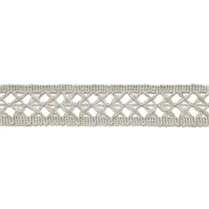 Nicole Linen Braid Greige 65491 by Schumacher Trim