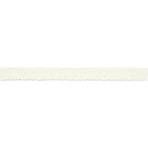Yves Linen Tape Blanc 65500 by Schumacher Trim