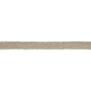 Yves Linen Tape Greige 65501 by Schumacher Trim
