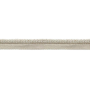 Henri Braided Lipcord Greige 65521 by Schumacher Trim