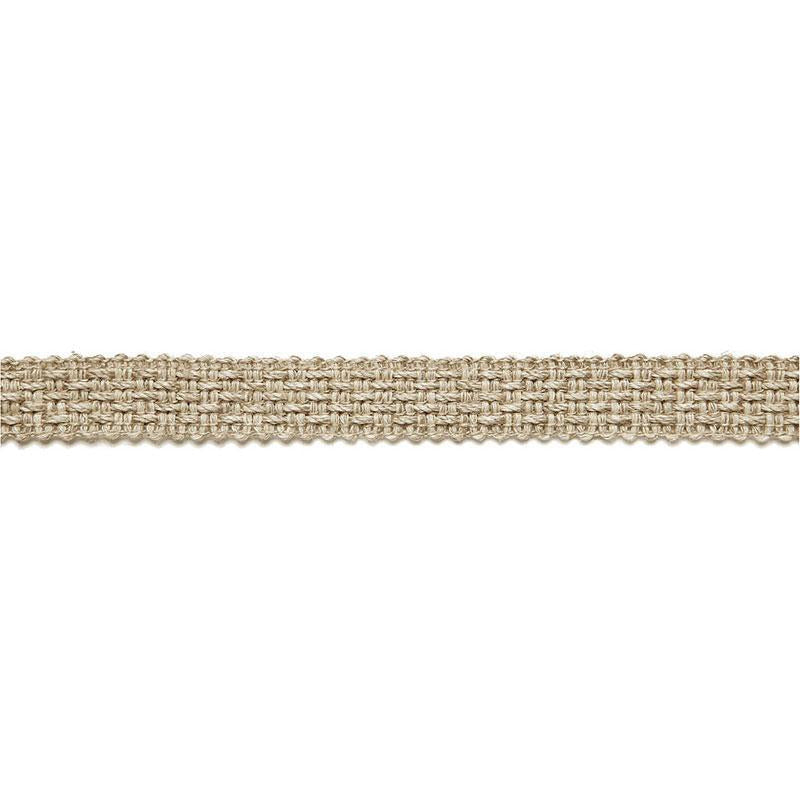 Bertrand Linen Braid String 65531 by Schumacher Designer Trim Au Naturel - Swanky Fabrics -