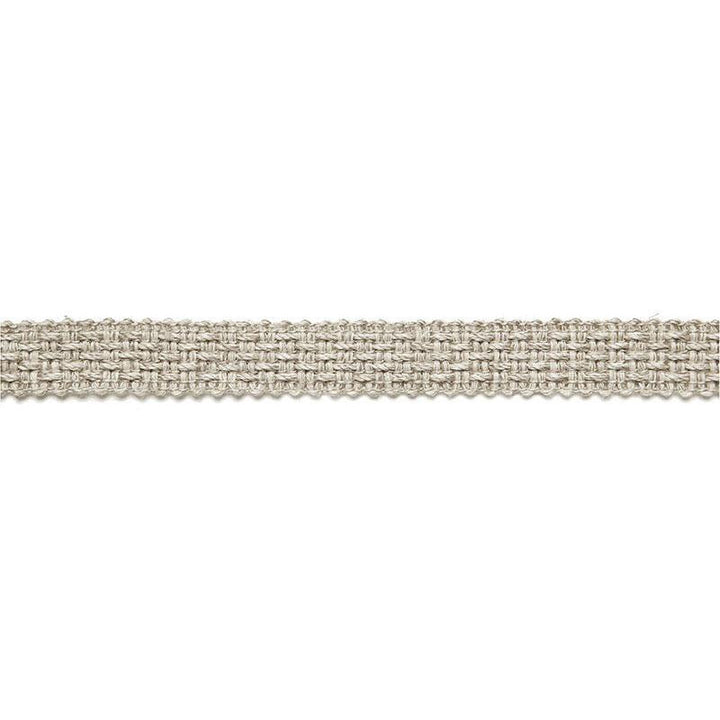 Bertrand Linen Braid Linen 65532 by Schumacher Trim Au Naturel - Fabric Carolina -