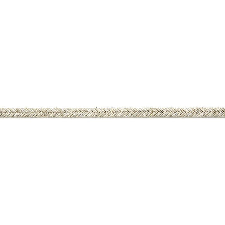 Alix Linen Gimp Almond 65540 by Schumacher Trim Au Naturel - Fabric Carolina -