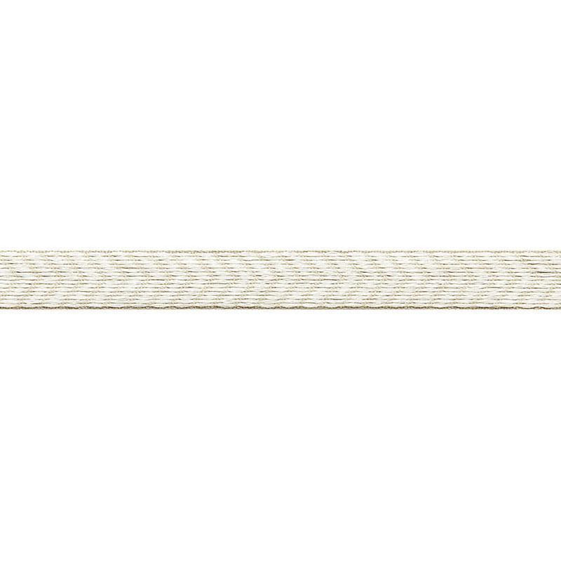 Francoise Linen Braid Blanc 65580 by Schumacher Designer Trim Au Naturel - Swanky Fabrics -