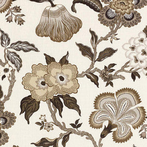 Hothouse Flowers Dusk 174033 by Schumacher Fabric
