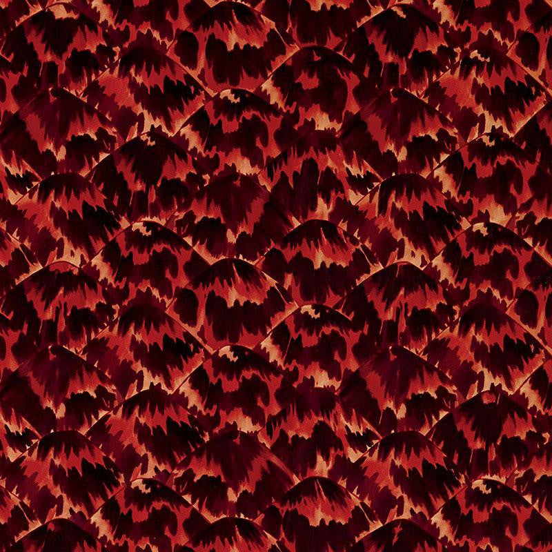Tortoise Imperial 5007452 by Schumacher Wallpaper Celerie Kemble 27.0" - Fabric Carolina -
