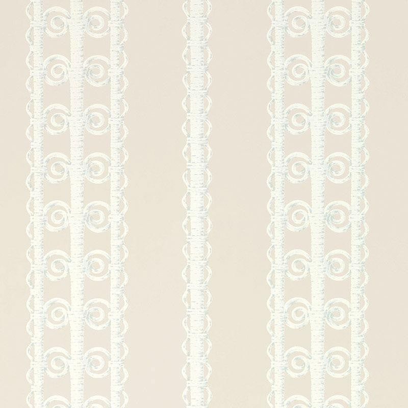 Wicker Stripe Reed 5007720 by Schumacher Wallpaper Celerie Kemble 13.5" - Fabric Carolina -
