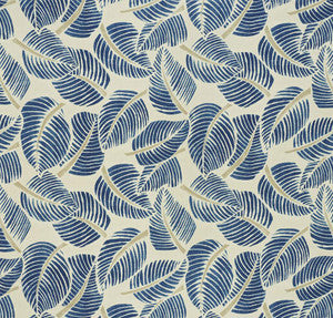 Costa Rica Indigo 176191 by Schumacher Fabric
