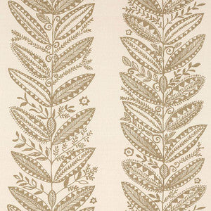 Eland Taupe 176311 by Schumacher Fabric