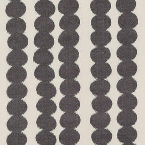 Full Circle Faded Black 176250 by Schumacher Fabric