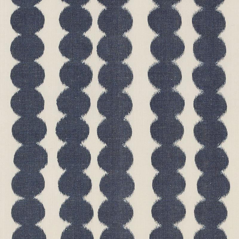 Full Circle Navy 176251 by Schumacher Fabric Good Vibrations 18.5" - Fabric Carolina -