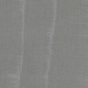 Incomparable Moir Steel 70403 by Schumacher Fabric