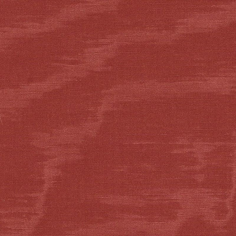 Incomparable Moir Cinnabar 70417 by Schumacher Fabric Perfect Basics: Moir - Fabric Carolina -