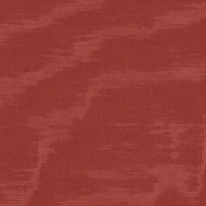 Incomparable Moir Cinnabar 70417 by Schumacher Fabric Perfect Basics: Moir - Fabric Carolina -