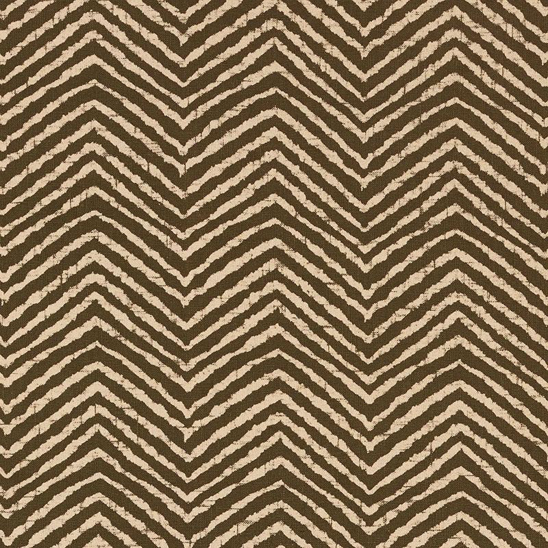 Moka Brown 176332 by Schumacher Fabric Tribal Chic 6.5" - Fabric Carolina -