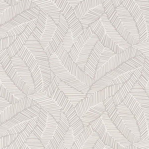 Abstract Leaf Dove 5007531 by Schumacher Wallpaper