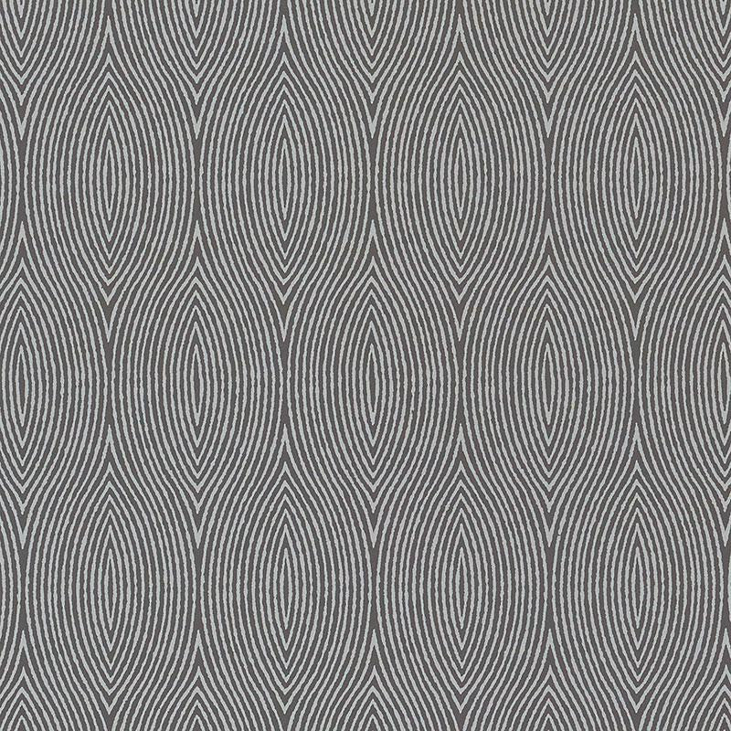 Bark Slate 5007592 by Schumacher Designer Wallpaper Drawn From Nature 13.5" - Swanky Fabrics -