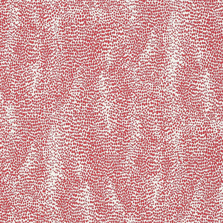Drizzle Rouge 5007572 by Schumacher Wallpaper Drawn From Nature 27.0" - Fabric Carolina -