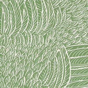 Featherfest Leaf 5007563 by Schumacher Wallpaper