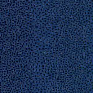 Raindots Marine Noir 5007504 by Schumacher Wallpaper