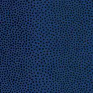 Raindots Marine Noir 5007504 by Schumacher Wallpaper