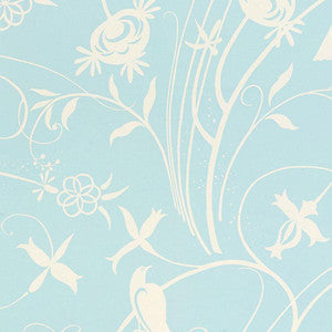 Sky Meadow Light Blue 5007621 by Schumacher Wallpaper